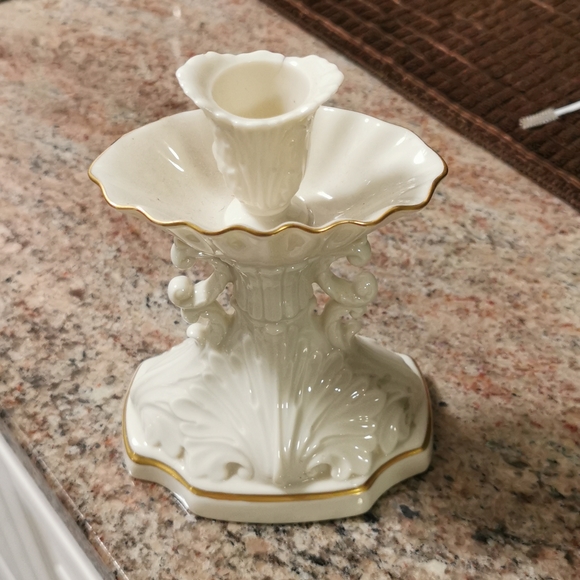 Lenox Cream and Gold Candle Holders Table Settings Home Christmas Easter - Picture 3 of 4